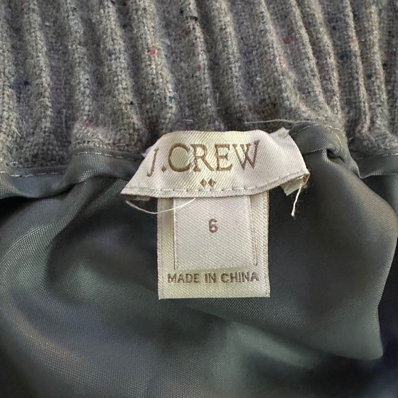 2 j Crew wool skirts (1 beige, 1 grey) - Picture 2 of 3